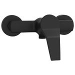 Casa si Gradina - Sanitare - Cazi si cabine de dus - Coloane si seturi de dus - Robinet mixer pentru dus Negru G 1 / 2 inci Alama - Infinity.ro