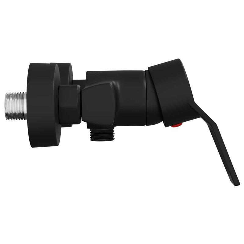 Casa si Gradina - Sanitare - Cazi si cabine de dus - Coloane si seturi de dus - Robinet mixer pentru dus Negru G 1 / 2 inci Alama - Infinity.ro