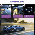 Auto si Moto - Intretinere auto - Produse curatare auto - Shine Armor - Spray Ceramic 3 in 1 pentru Protectie si Lustruire - Kit 236ml - Infinity.ro