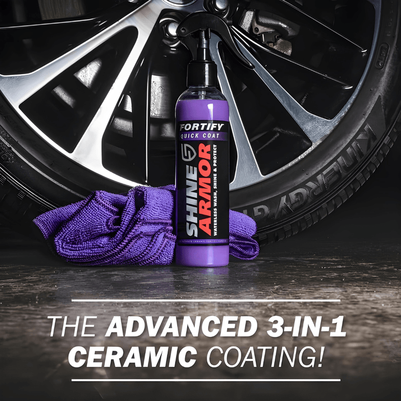 Auto si Moto - Intretinere auto - Produse curatare auto - Shine Armor - Spray Ceramic 3 in 1 pentru Protectie si Lustruire - Kit 236ml - Infinity.ro