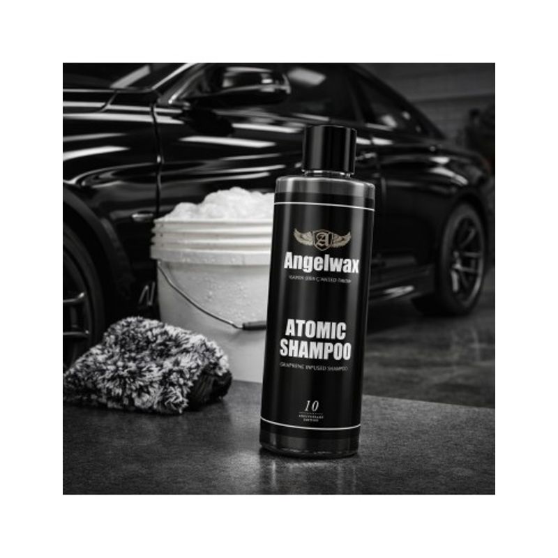 Auto si Moto - Intretinere auto - Detergenti auto - Sampon Auto cu Graphen Angelwax Dark Star Atomic Shampoo, 500ml - Infinity.ro