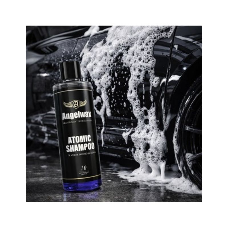 Auto si Moto - Intretinere auto - Detergenti auto - Sampon Auto cu Graphen Angelwax Dark Star Atomic Shampoo, 500ml - Infinity.ro
