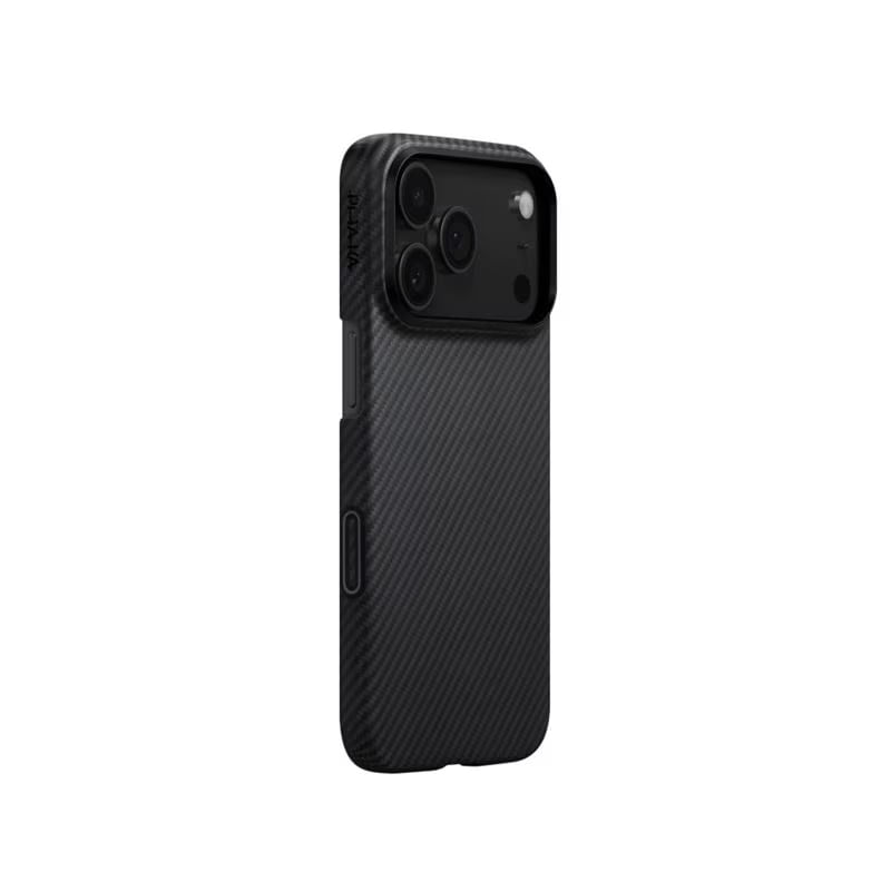 Laptop, Telefoane si Tablete - Telefoane mobile si accesorii - Accesorii Telefoane - Huse telefoane - Carcasa Pitaka Ultra Slim cu Magnetic Ring compatibila cu iPhone 17 Pro Max, Negru/Gri - Infinity.ro