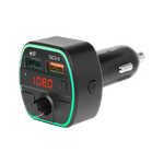 Auto si Moto - Electronice auto - Accesorii electronice auto - Modulator fm audio bluetooth qc 3.0 2x usb - Infinity.ro