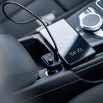 Auto si Moto - Electronice auto - Accesorii electronice auto - Transmiter FM auto, Peiying, Bluetooth 5.3, functie BASS, incarcare rapida, negru - Infinity.ro