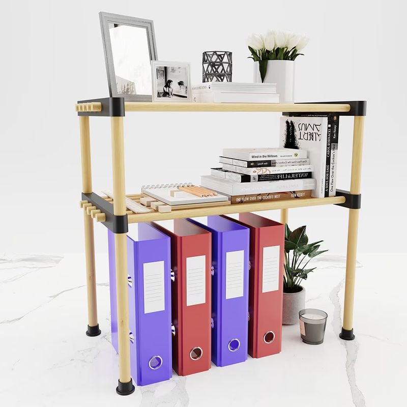 Casa si Gradina - Mobilier - Biblioteci si rafturi - Rafturi - Raft modular din lemn, SEOWOOD, SEO 8182, 51 cm - Infinity.ro