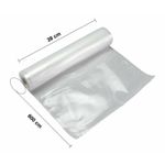 Electronice si Electrocasnice - Electrocasnice bucatarie - Mixere, tocatoare & roboti de bucatarie - Aparate de vidat - Pungi ambalare in vid 28 cm, 2 role, Beper - Infinity.ro