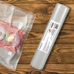 Electronice si Electrocasnice - Electrocasnice bucatarie - Mixere, tocatoare & roboti de bucatarie - Aparate de vidat - Pungi ambalare in vid 28 cm, 2 role, Beper - Infinity.ro