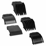 Ingrijire personala si Cosmetice - Aparate & accesorii ingrijire personala - Aparate de ras si tuns - Aparate de tuns - Set aparat de tuns/ras, Sencor, Lama din otel inoxidabil, 4 capete, Negru - Infinity.ro