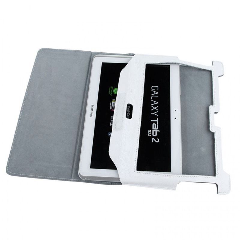 Laptop, Telefoane si Tablete - Tablete si accesorii tablete - Accesorii Tablete - Huse tablete - Husa Tableta Quer KOM0429 pentru Samsung Galaxy TAB P5100 Alb - Infinity.ro