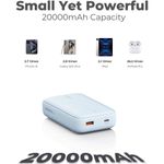 Laptop, Telefoane si Tablete - Telefoane mobile si accesorii - Accesorii Telefoane - Baterii externe - Acumulator extern AUKEY PB-Y57, 20.000mAh 22.5W, Blue - Infinity.ro