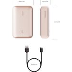 Laptop, Telefoane si Tablete - Telefoane mobile si accesorii - Accesorii Telefoane - Baterii externe - Acumulator extern AUKEY PB-Y57, 20.000mAh 22.5W, Pink - Infinity.ro