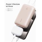 Laptop, Telefoane si Tablete - Telefoane mobile si accesorii - Accesorii Telefoane - Baterii externe - Acumulator extern AUKEY PB-Y57, 20.000mAh 22.5W, Pink - Infinity.ro