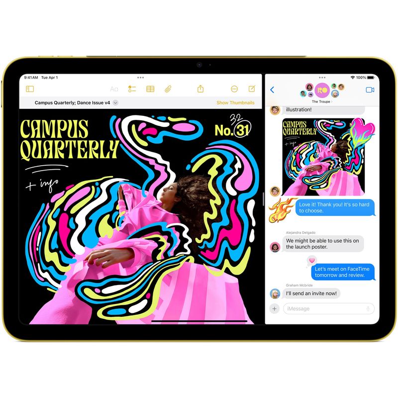 Laptop, Telefoane si Tablete - Tablete si accesorii tablete - Tablete - Apple iPad 11, 256GB, Wi-Fi, Silver - Infinity.ro