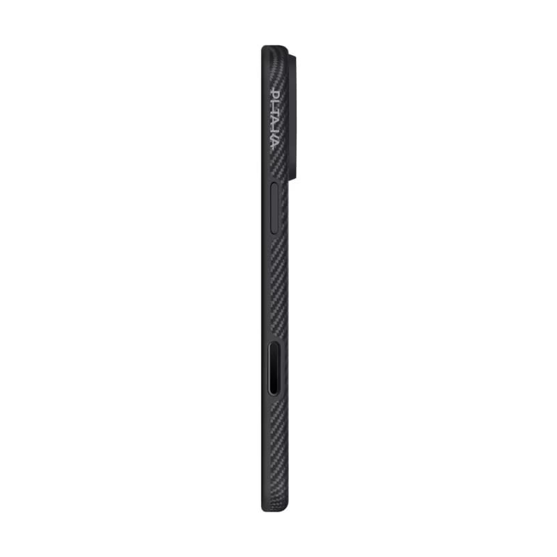 Laptop, Telefoane si Tablete - Telefoane mobile si accesorii - Accesorii Telefoane - Huse telefoane - Carcasa Pitaka Aramid UltraGuard compatibila cu iPhone 17 Pro Max, Negru/Gri - Infinity.ro