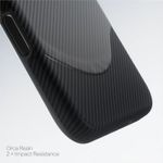 Laptop, Telefoane si Tablete - Telefoane mobile si accesorii - Accesorii Telefoane - Huse telefoane - Carcasa Pitaka Aramid UltraGuard compatibila cu iPhone 17 Pro Max, Negru/Gri - Infinity.ro
