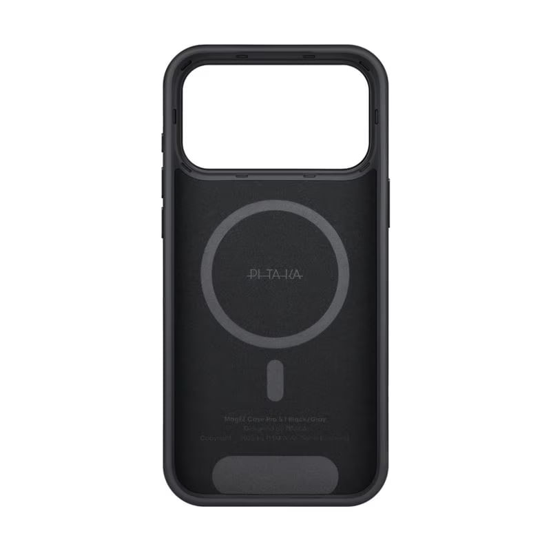 Laptop, Telefoane si Tablete - Telefoane mobile si accesorii - Accesorii Telefoane - Huse telefoane - Carcasa Pitaka Aramid UltraGuard compatibila cu iPhone 17 Pro Max, Negru/Gri - Infinity.ro