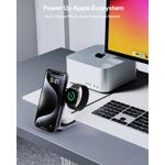 Laptop, Telefoane si Tablete - Telefoane mobile si accesorii - Accesorii Telefoane - Incarcatoare telefoane - Incarcator magnetic 3 in 1 Aukey MagFusion LC-MC312, 15W Qi2, gri - Infinity.ro