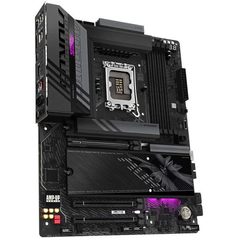 PC, gaming si accesorii - Componente PC - Componente - Placi de baza - Placa de Baza GIGABYTE Z890 A ELITE WIFI7, Socket LGA 1851 - Infinity.ro