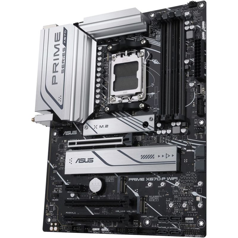 PC, gaming si accesorii - Componente PC - Componente - Placi de baza - Placa de baza Asus PRIME X670-P WIFI, Socket AM5 - Infinity.ro