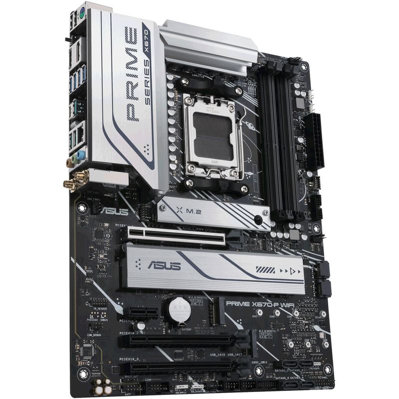 PC, gaming si accesorii - Componente PC - Componente - Placi de baza - Placa de baza Asus PRIME X670-P WIFI, Socket AM5 - Infinity.ro