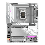 PC, gaming si accesorii - Componente PC - Componente - Placi de baza - Placa de baza GIGABYTE Z890 A ELITE WF7 ICE, LGA1851, DDR5, BT, Wi-Fi, ATX, Alb - Infinity.ro