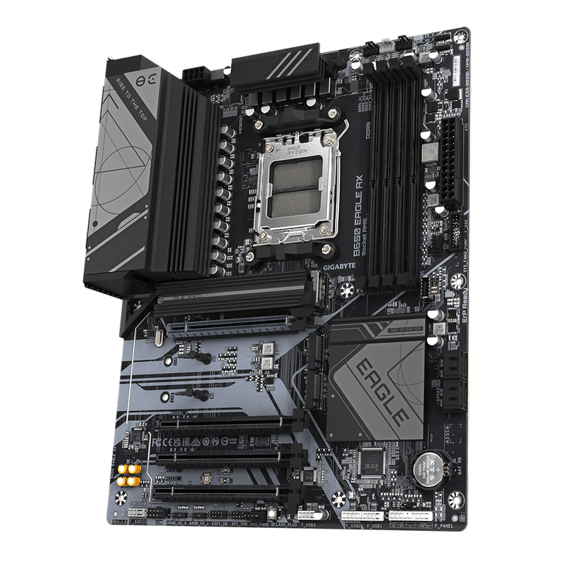 PC, gaming si accesorii - Componente PC - Componente - Placi de baza - Placa de baza Gigabyte B650 EAGLE AX, AMD B650, Socket AM5, ATX - Infinity.ro