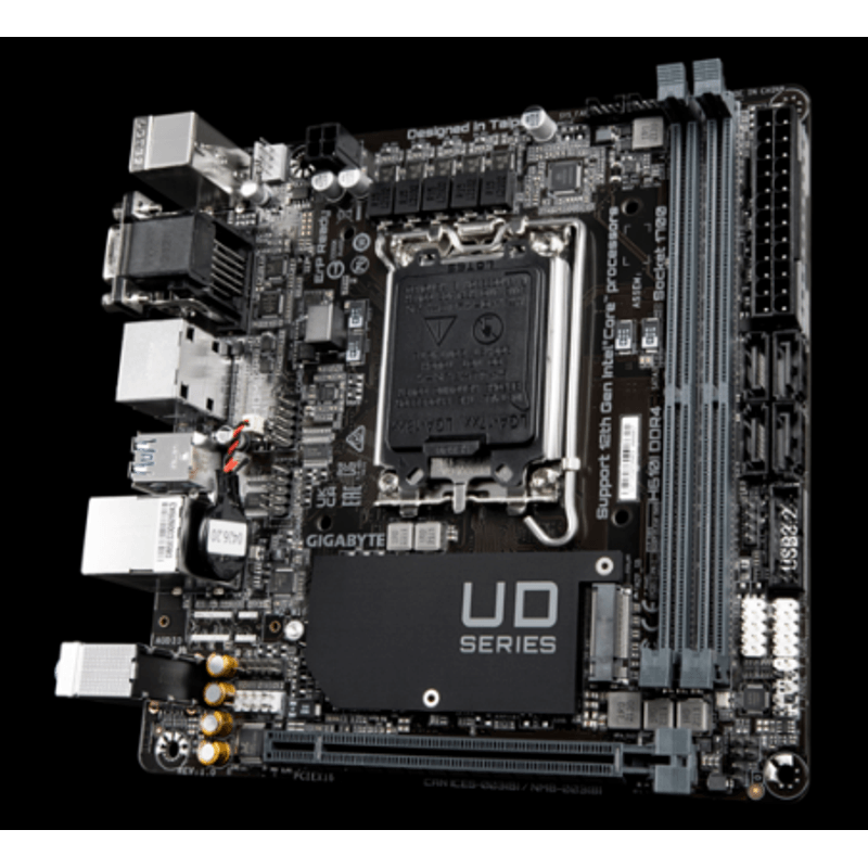 PC, gaming si accesorii - Componente PC - Componente - Placi de baza - Placa de baza Gigabyte H610I DDR4, Intel H610, Socket 1700, mITX - Infinity.ro