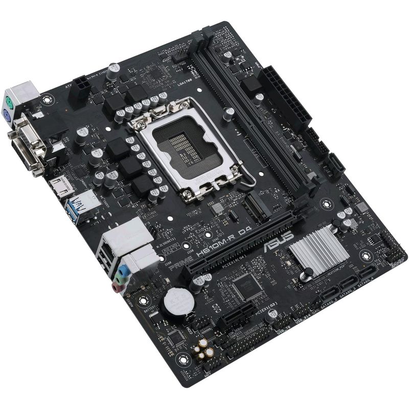 PC, gaming si accesorii - Componente PC - Componente - Placi de baza - Placa de baza Asus Prime H610M-R D4-SI, LGA 1700, 2xDDR4, Negru, Micro-ATX - Infinity.ro