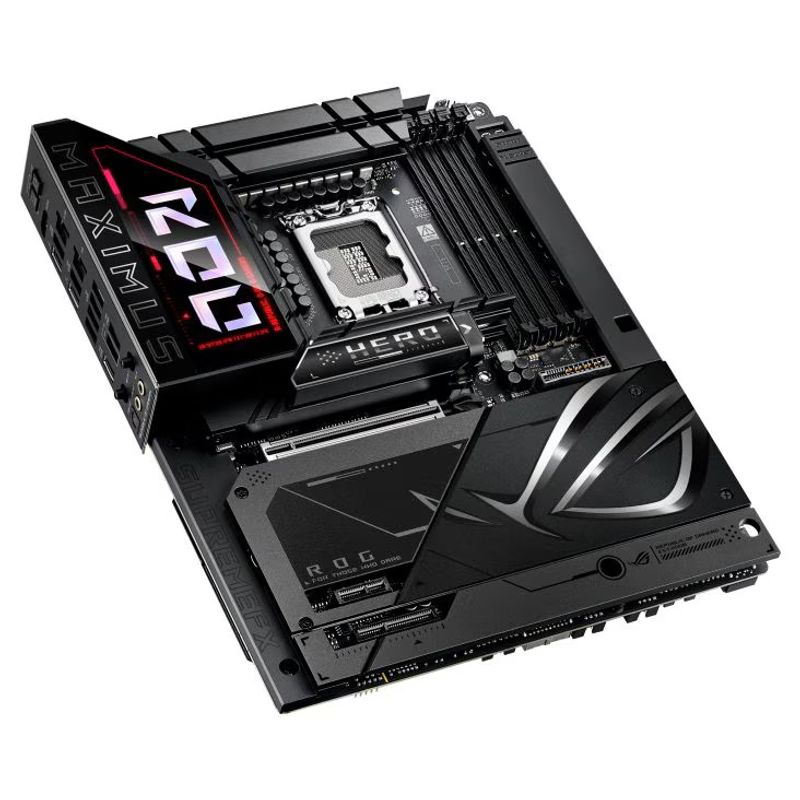 PC, gaming si accesorii - Componente PC - Componente - Placi de baza - Placa de baza, ASUS, ROG MAXIMUS Z890 HERO BTF, Intel Z890, 4xDDR5, 256GB, ATX, RGB - Infinity.ro