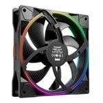 PC, gaming si accesorii - Componente PC - Coolere si Ventilatoare PC - Ventilatoare PC - Ventilator PC be quiet! Light Wings 140 mm PWM Reverse, negru, ARGB, BL134 - Infinity.ro