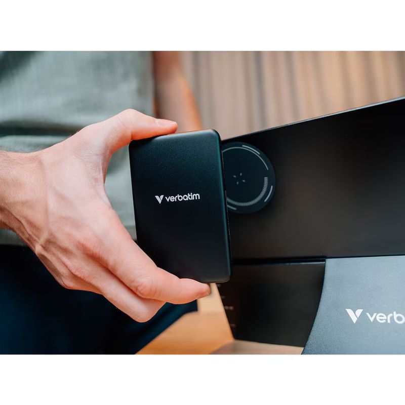 PC, gaming si accesorii - Desktop PC & monitoare - Monitoare - Monitor tactil portabil 13.3" Verbatim incl PBCarcasa aluminiu/PB 5000mAh/WUXGA 1920x1200 - Infinity.ro