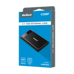 PC, gaming si accesorii - Periferice PC - Accesorii hard disk-uri externe - Carcasa externa pentru hard disk 2,5", USB-C 3.1, 2 TB, 125x80x15mm, set cu cablu USB-C USB-A - Infinity.ro