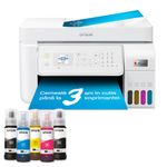 PC, gaming si accesorii - Imprimante, scanere & consumabile - Imprimante - Imprimante si multifunctionale - Multifunctional Inkjet color CISS Epson EcoTank L5316, A4, 10 ppm, USB, Retea, Wireless Alb - Infinity.ro