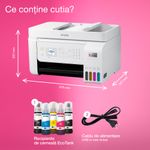 PC, gaming si accesorii - Imprimante, scanere & consumabile - Imprimante - Imprimante si multifunctionale - Multifunctional Inkjet color CISS Epson EcoTank L5316, A4, 10 ppm, USB, Retea, Wireless Alb - Infinity.ro