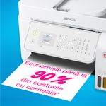 PC, gaming si accesorii - Imprimante, scanere & consumabile - Imprimante - Imprimante si multifunctionale - Multifunctional Inkjet color CISS Epson EcoTank L5316, A4, 10 ppm, USB, Retea, Wireless Alb - Infinity.ro