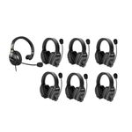 PC, gaming si accesorii - Periferice PC - Casti PC - Sistem Intercom Wireless pentru 7 Persoane Saramonic WiTalk WT7D Full-Duplex 1.9GHz Casti Dual-ear Negru - Infinity.ro