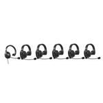 PC, gaming si accesorii - Periferice PC - Casti PC - Sistem Intercom Wireless pentru 6 Persoane Saramonic WiTalk WT6S Full-Duplex 1.9GHz Casti Single-ear Negru - Infinity.ro