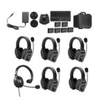 PC, gaming si accesorii - Periferice PC - Casti PC - Sistem Intercom Wireless pentru 6 Persoane Saramonic WiTalk WT6D Full-Duplex 1.9GHz Casti Dual-ear Negru - Infinity.ro
