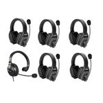 PC, gaming si accesorii - Periferice PC - Casti PC - Sistem Intercom Wireless pentru 6 Persoane Saramonic WiTalk WT6D Full-Duplex 1.9GHz Casti Dual-ear Negru - Infinity.ro