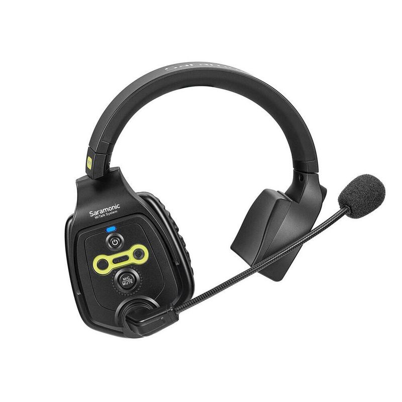 PC, gaming si accesorii - Periferice PC - Casti PC - Sistem Intercom Wireless pentru 7 Persoane Saramonic WiTalk WT7S Full-Duplex 1.9GHz Casti Single-ear Negru - Infinity.ro