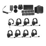 PC, gaming si accesorii - Periferice PC - Casti PC - Sistem Intercom Wireless pentru 8 Persoane Saramonic WiTalk WT8S Full-Duplex 1.9GHz Casti Single-ear Negru - Infinity.ro