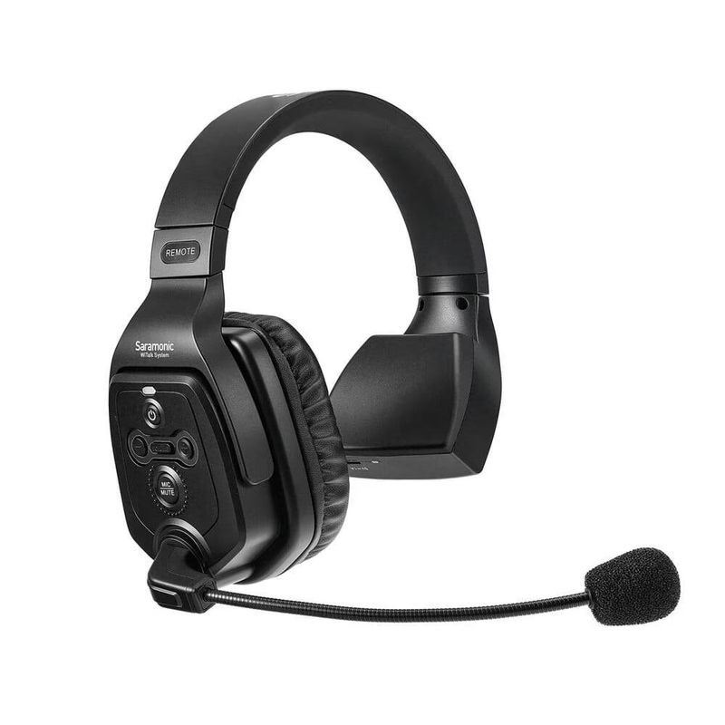 PC, gaming si accesorii - Periferice PC - Casti PC - Sistem Intercom Wireless pentru 6 Persoane Saramonic WiTalk WT6S Full-Duplex 1.9GHz Casti Single-ear Negru - Infinity.ro