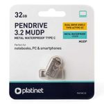 PC, gaming si accesorii - Periferice PC - Memorii USB - Flash drive Platinet PMFMC32 USB-C 3.2 32GB - Infinity.ro