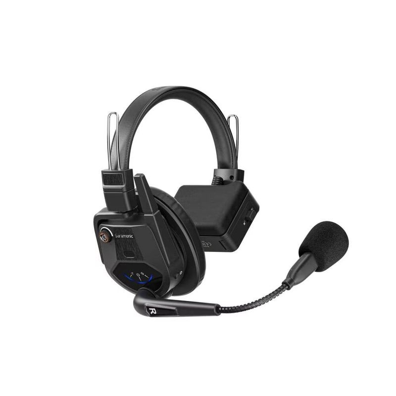PC, gaming si accesorii - Periferice PC - Casti PC - Sistem Intercom Wireless pentru 9 Persoane Saramonic WiTalk9 WT9S Full-Duplex 1.9GHz Casti Single-ear Negru - Infinity.ro