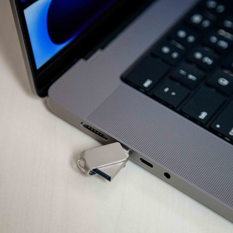 PC, gaming si accesorii - Periferice PC - Memorii USB - Flash drive Platinet PMFMC32 USB-C 3.2 32GB - Infinity.ro