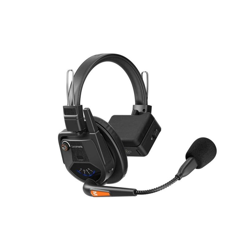 PC, gaming si accesorii - Periferice PC - Casti PC - Sistem Intercom Wireless pentru 9 Persoane Saramonic WiTalk9 WT9S Full-Duplex 1.9GHz Casti Single-ear Negru - Infinity.ro