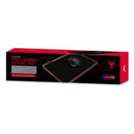 PC, gaming si accesorii - Periferice PC - Mousepad - Mousepad Pro-Gaming VARR 44888, RGB Led Edge, rezistent la apa, 250x300x4mm, negru - Infinity.ro