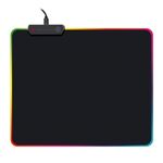 PC, gaming si accesorii - Periferice PC - Mousepad - Mousepad Pro-Gaming VARR 44888, RGB Led Edge, rezistent la apa, 250x300x4mm, negru - Infinity.ro