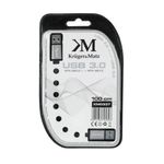 PC, gaming si accesorii - Retelistica - Cabluri si accesorii - Cablu USB A tata - USB A tata, 1m, USB 3.0, Kruger&Matz - 402170 - Infinity.ro